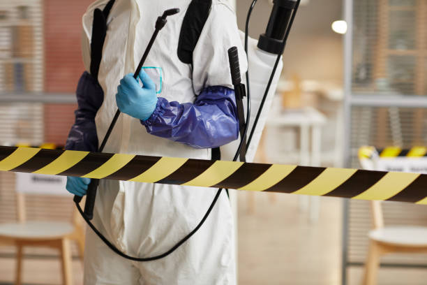 Professional Blood Cleanup technician working in Layton, NJ